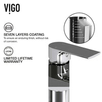 Easy-install bathroom faucet with low flow design and polished chrome finish