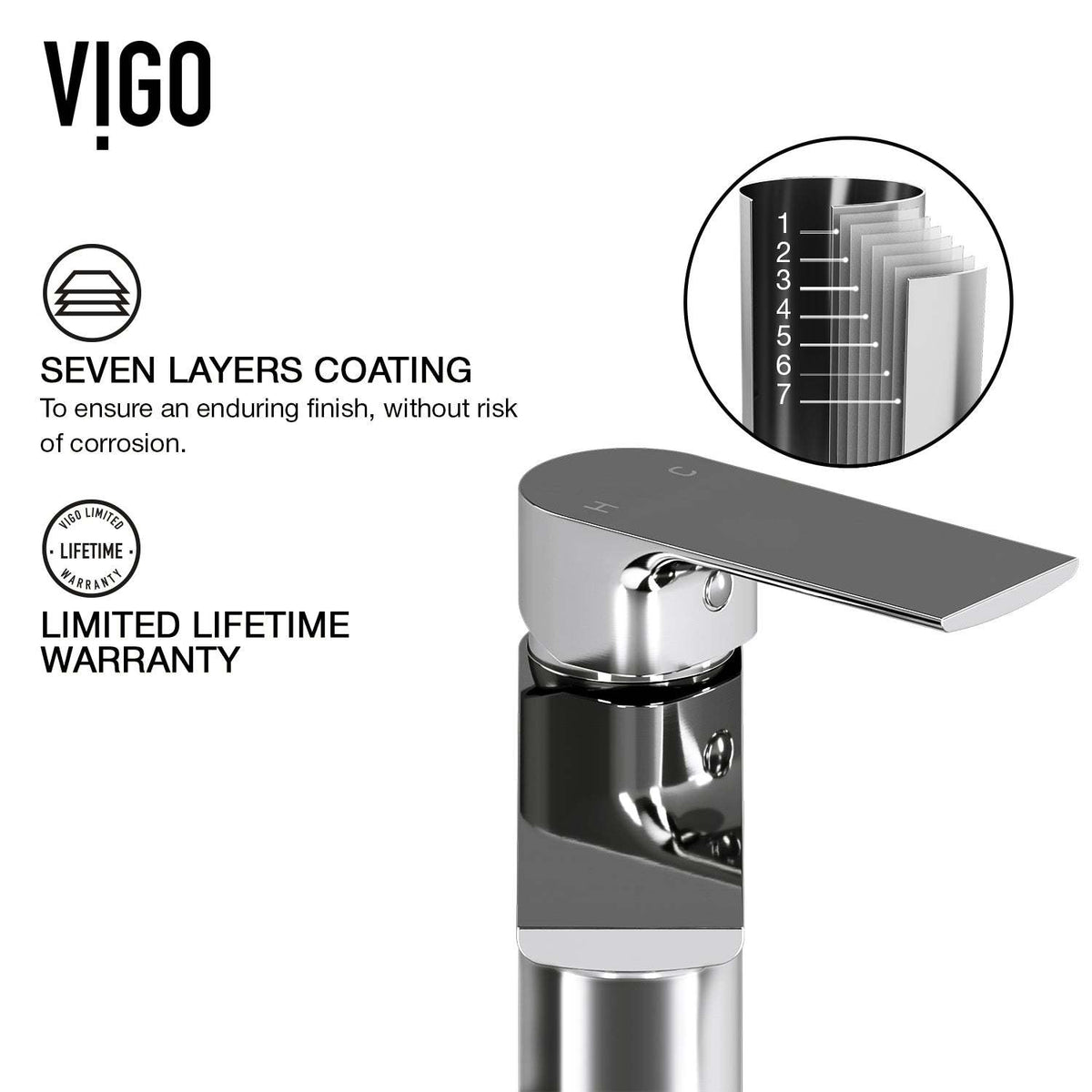 Easy-install bathroom faucet with low flow design and polished chrome finish