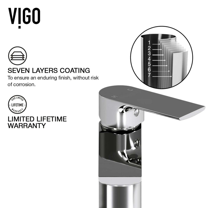 Easy-install bathroom faucet with low flow design and polished chrome finish