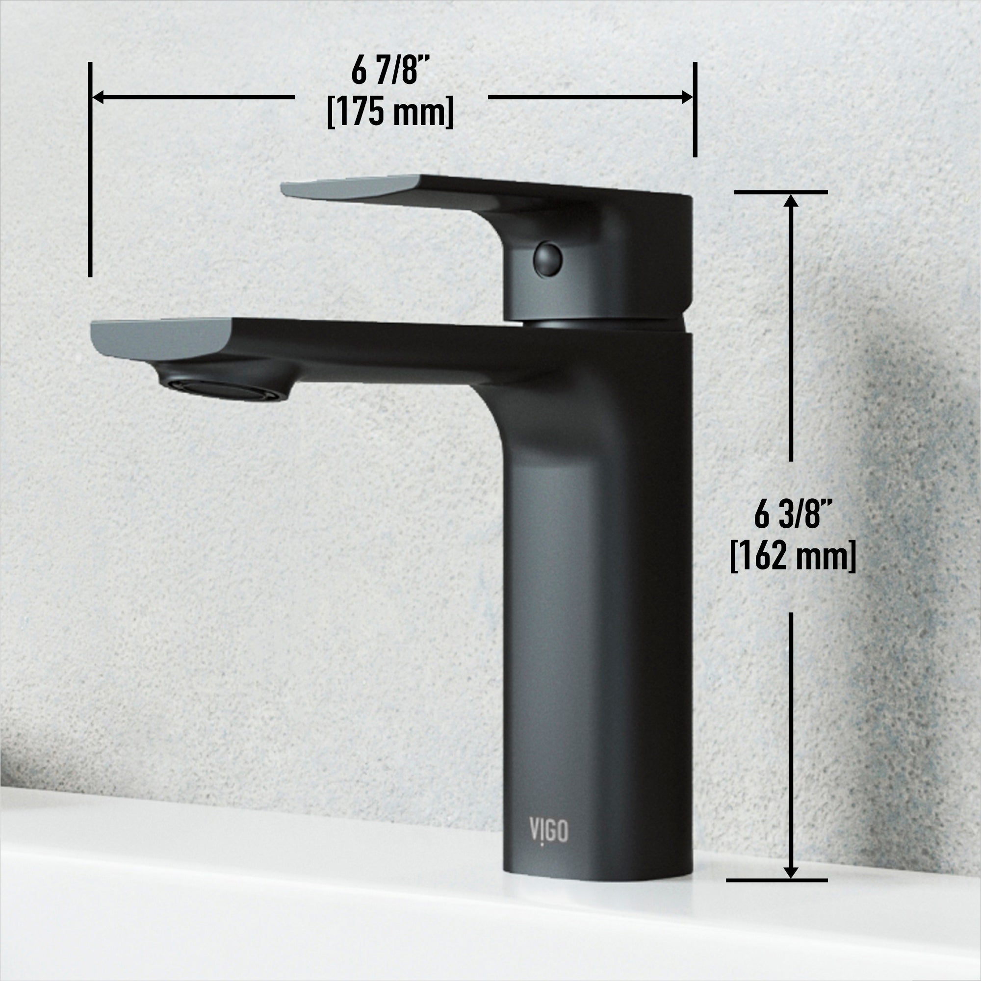 Amada 7 in. H Ileana Single Hole Faucet – VIGO