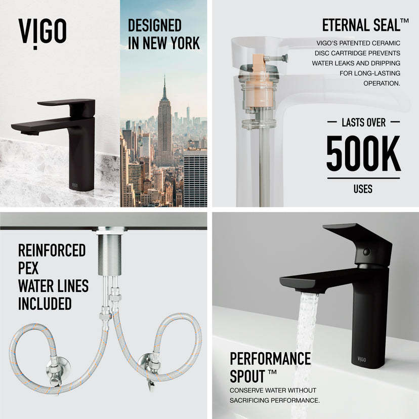 Davidson Single Hole Bathroom Faucet