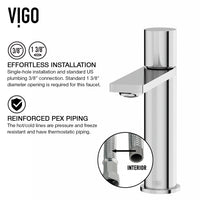 Elan Single Hole Bathroom Faucet