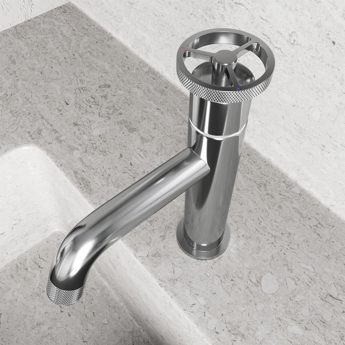 Cass Single Hole Bathroom Faucet with Smooth Lever Handle