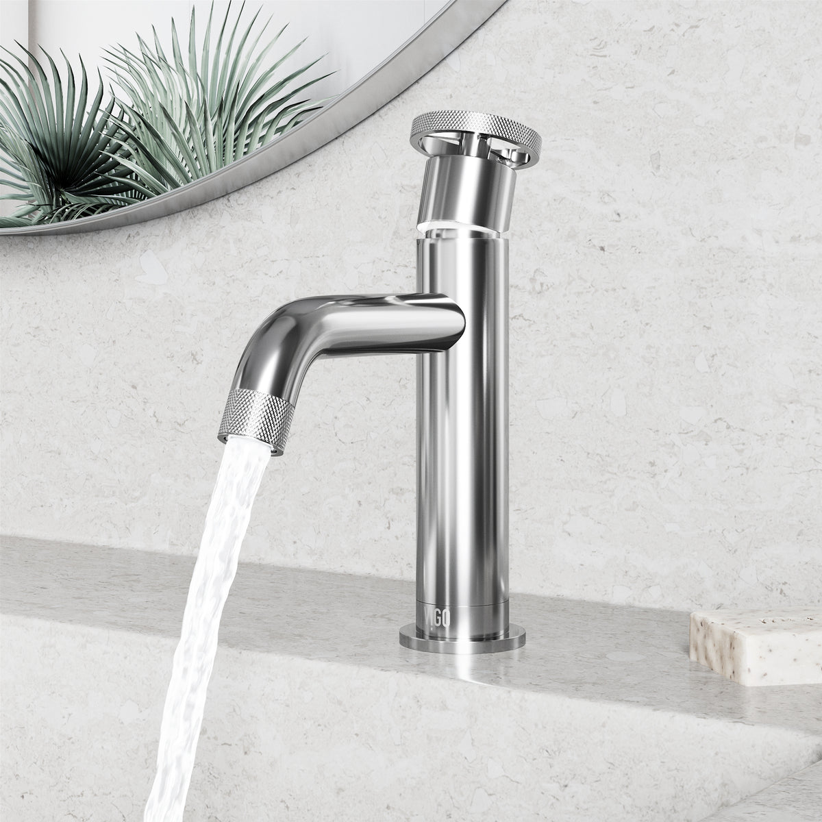 Cass Single Hole Bathroom Faucet with Smooth Lever Handle