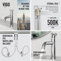 Cass Single Hole Bathroom Faucet with Smooth Lever Handle