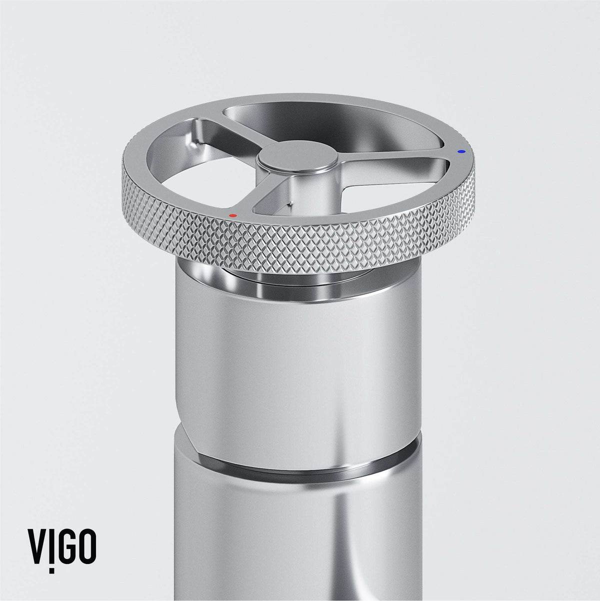 Ceramic disc valve faucet in chrome with all mounting materials included