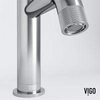 Cass Single Hole Bathroom Faucet with Smooth Lever Handle