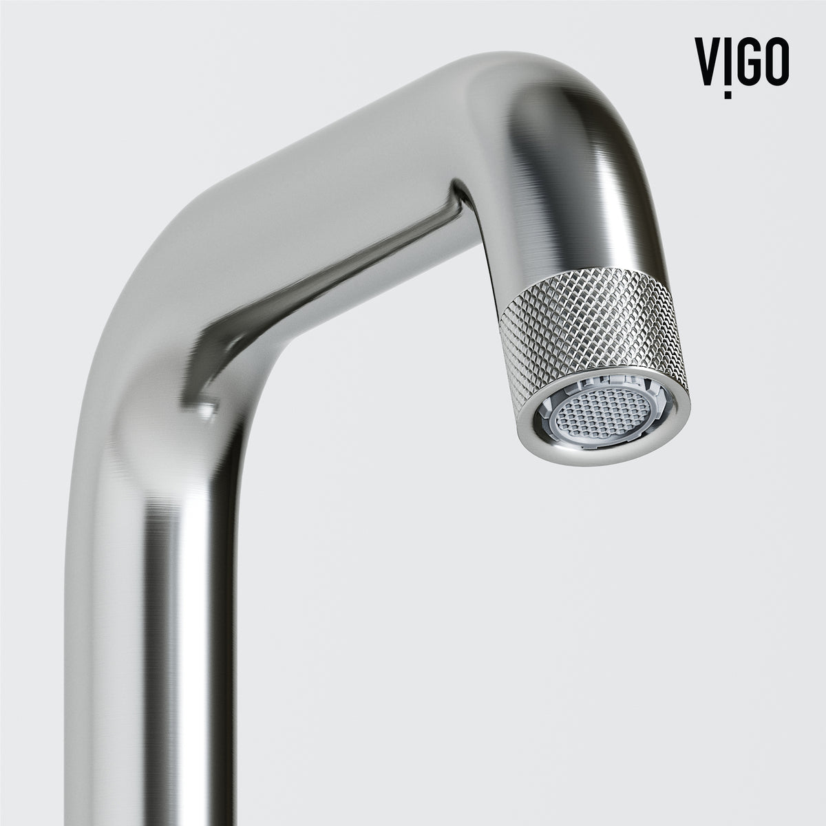 Cass Single Hole Bathroom Faucet with Knurled Wheel Handle