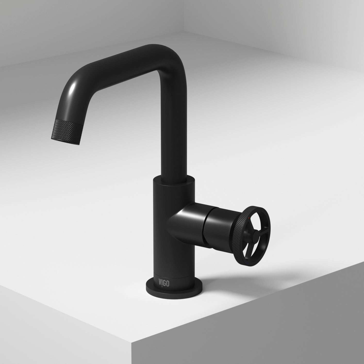 Cass – 9 in. H Modern Contemporary Single Hole Bathroom Faucet in