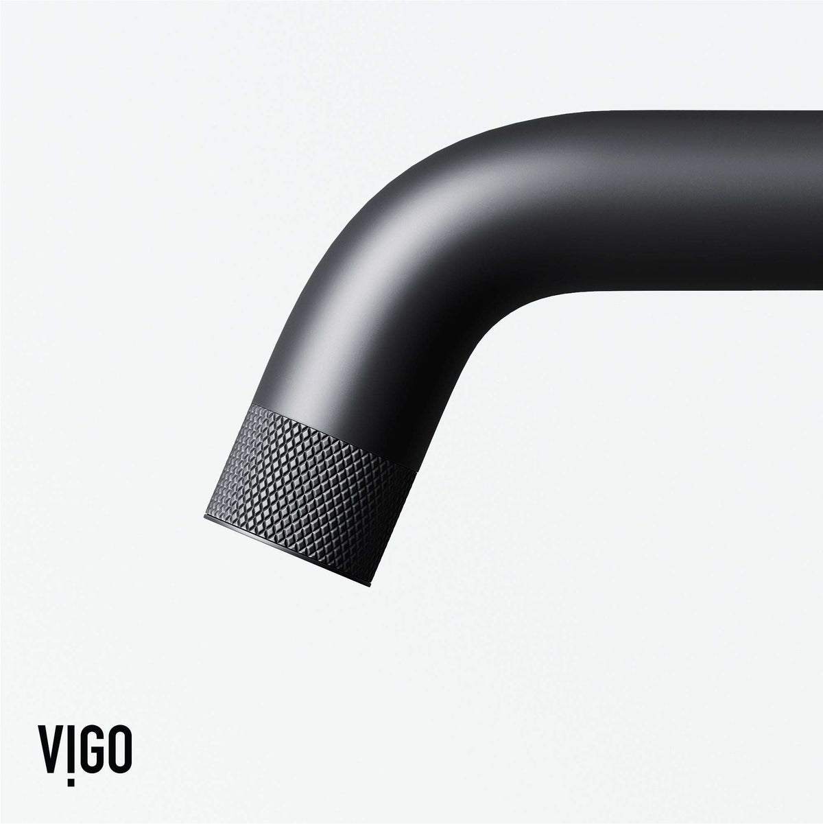 Modern bathroom faucet with high arc spout and included mounting materials