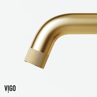 Cass Single Hole Bathroom Faucet with Knurled Wheel Handle