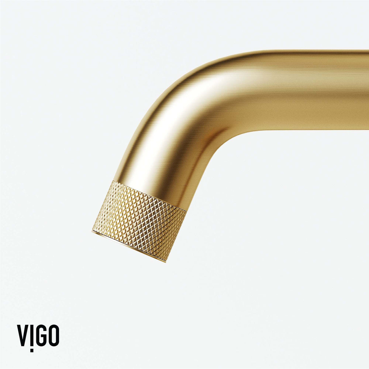 Modern bathroom faucet with high arc spout and included mounting materials