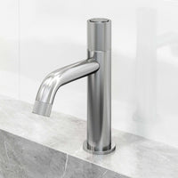 Deck-mounted brass faucet with high arc spout and NPSM thread type