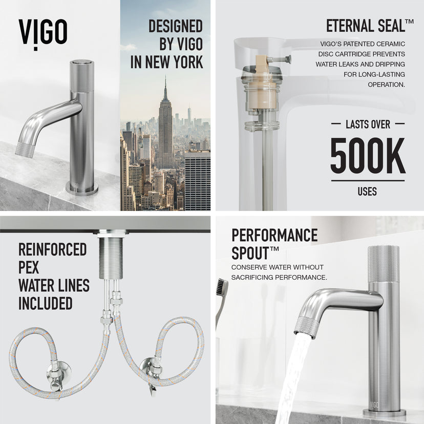 Apollo Single Hole Bathroom Faucet
