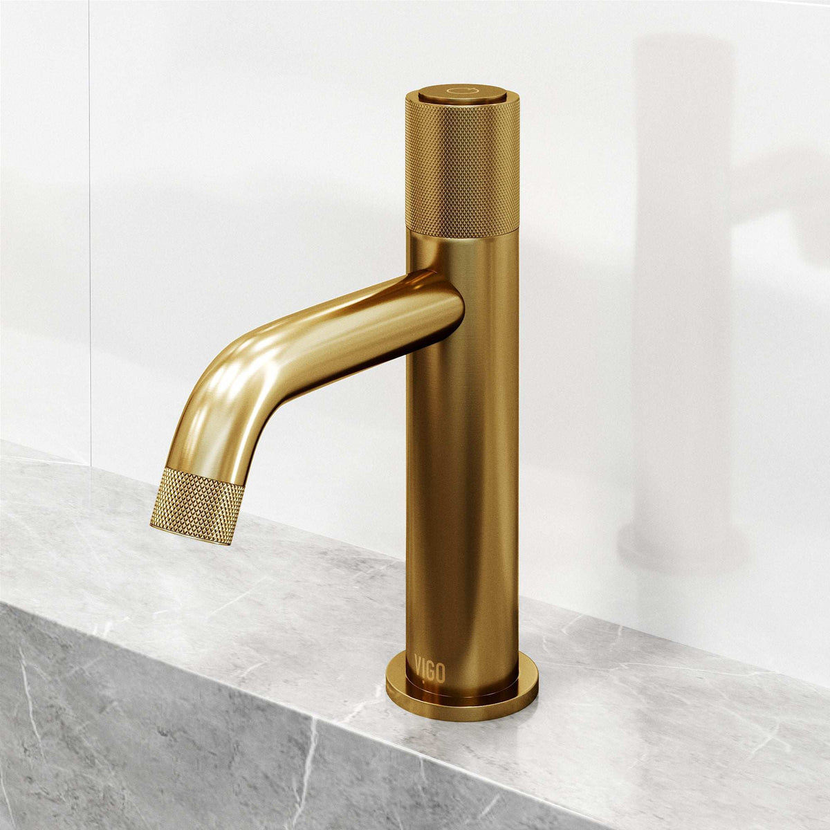 Deck-mounted brass faucet with high arc spout and NPSM thread type