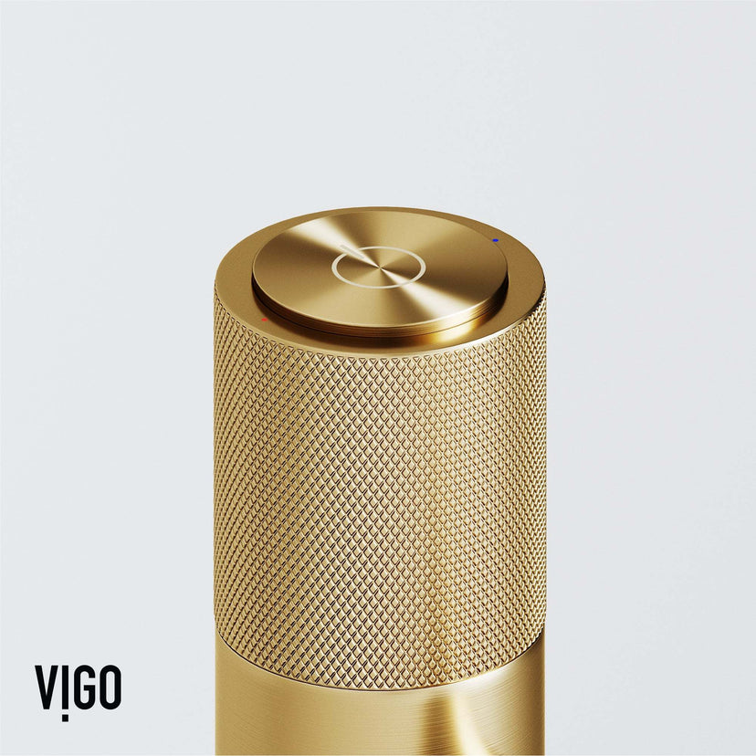 Brass faucet with high arc spout and low flow design for modern bathrooms