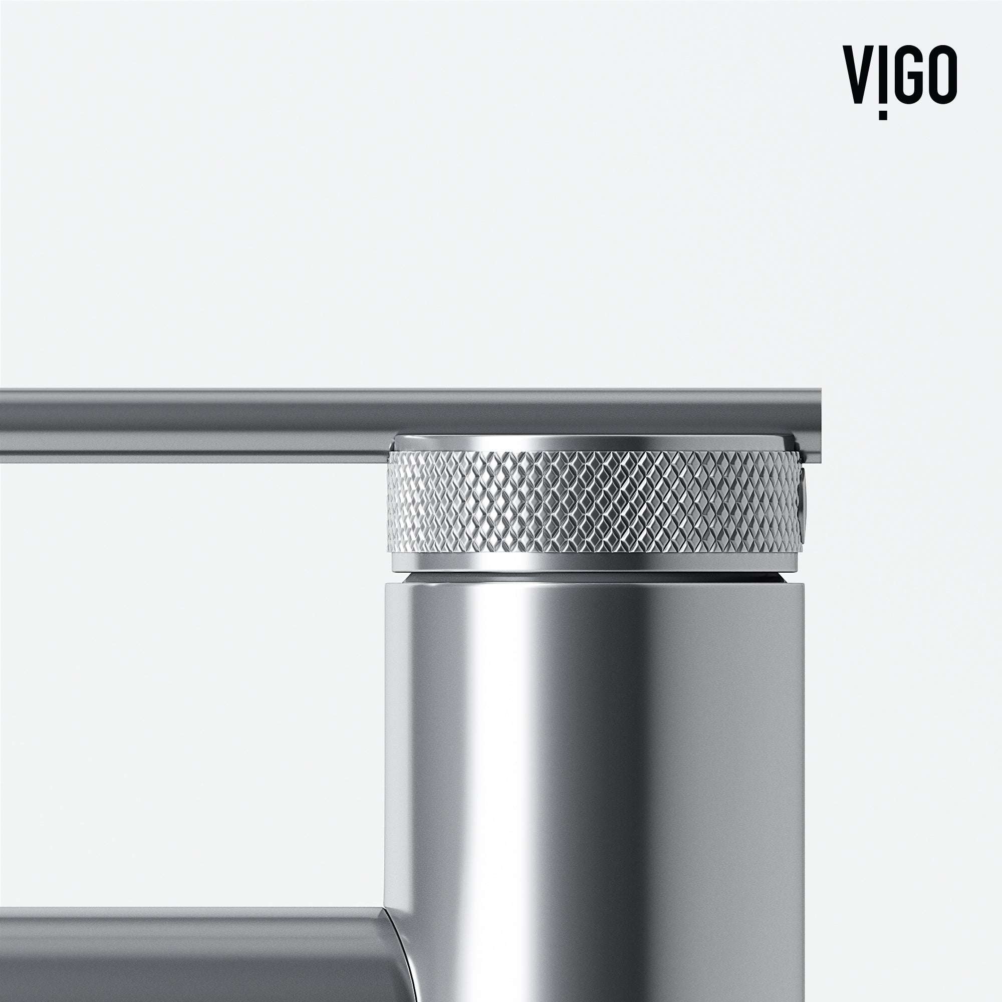 Modern bathroom faucet with NPSM threads and chrome finish