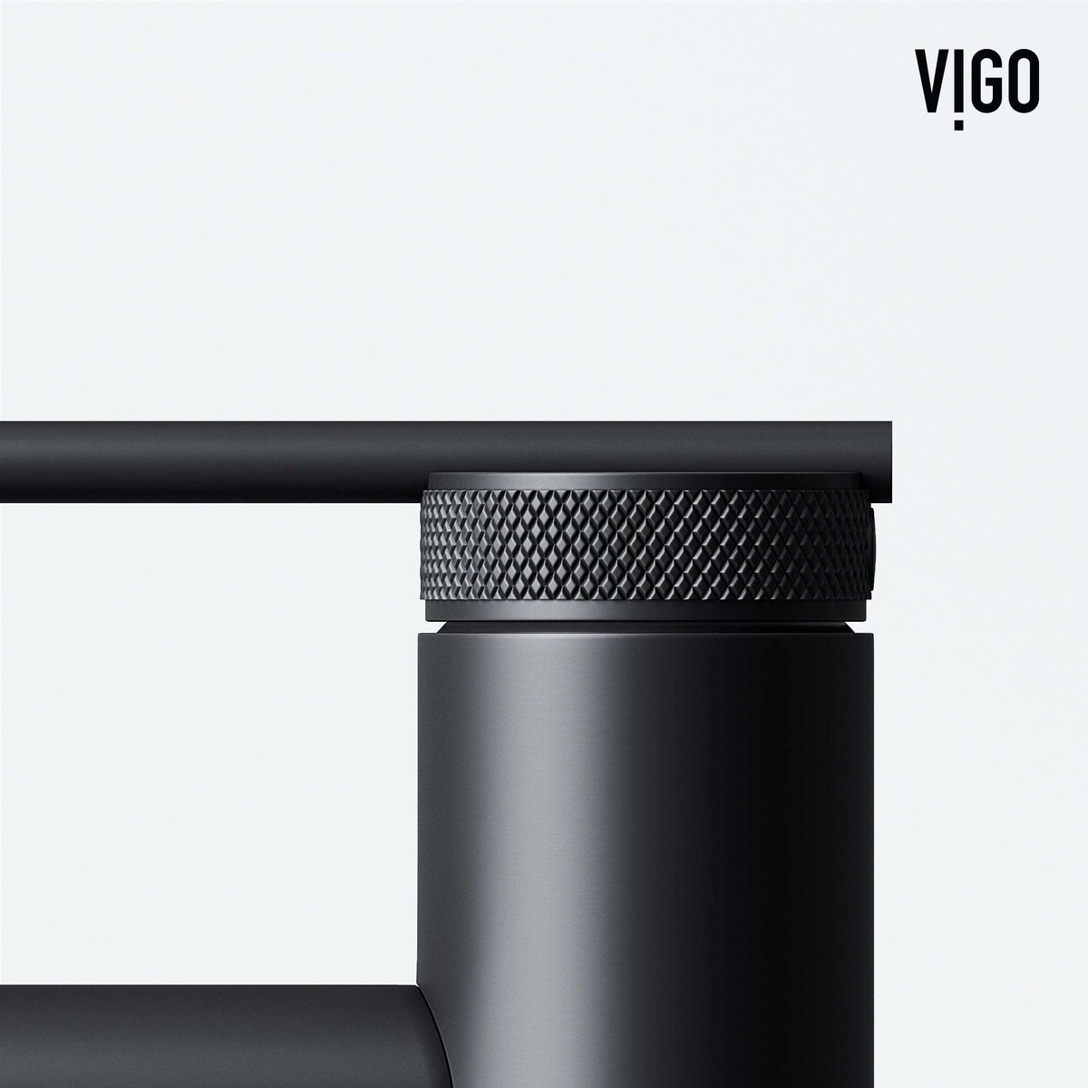 Modern bathroom faucet with NPSM threads and matte black finish
