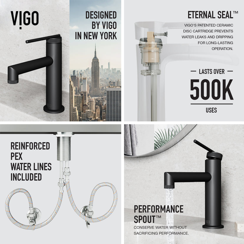 Sterling Single Hole Bathroom Faucet