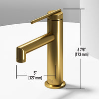 Sterling Single Hole Bathroom Faucet