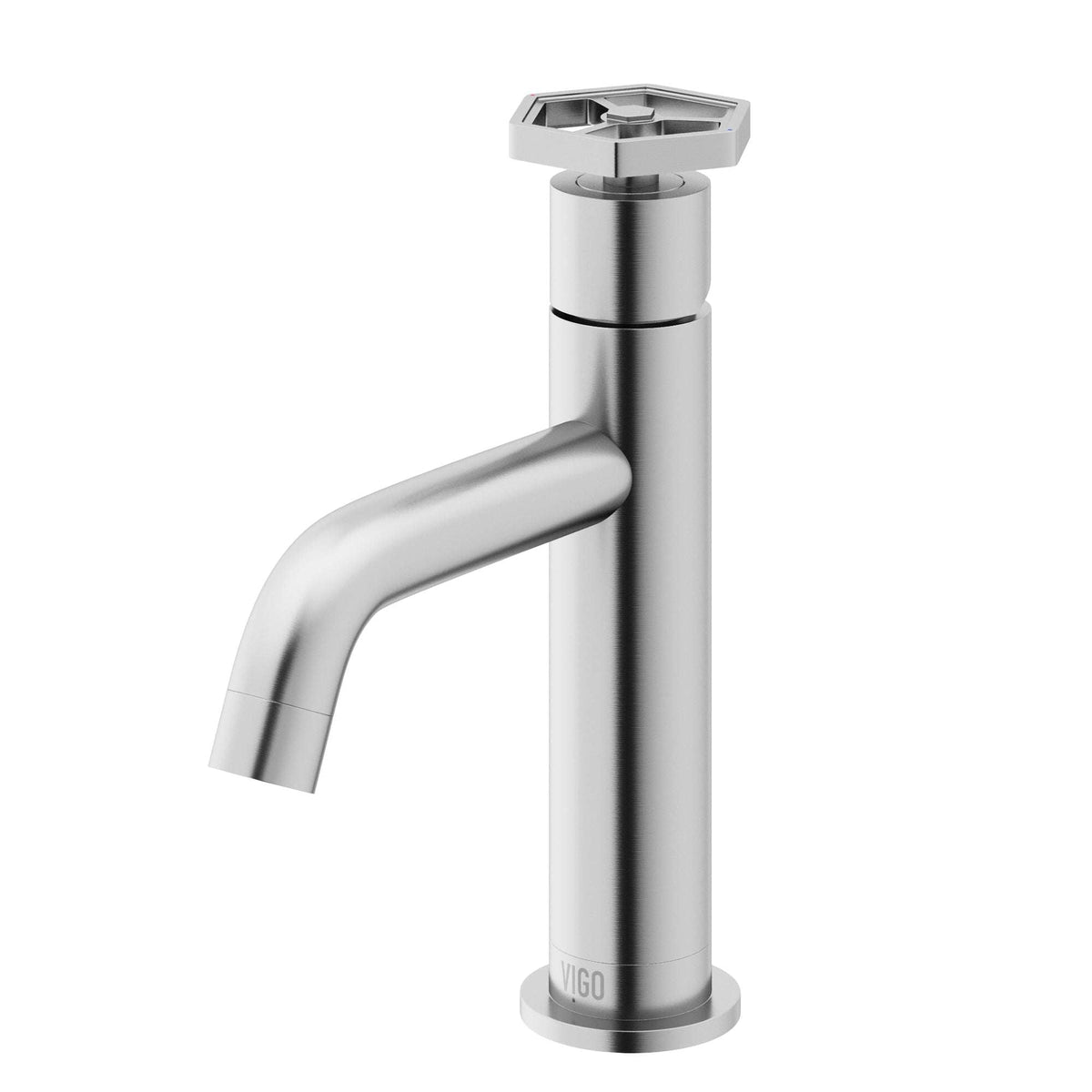 Contemporary lever handle faucet with corrosion resistant brass construction