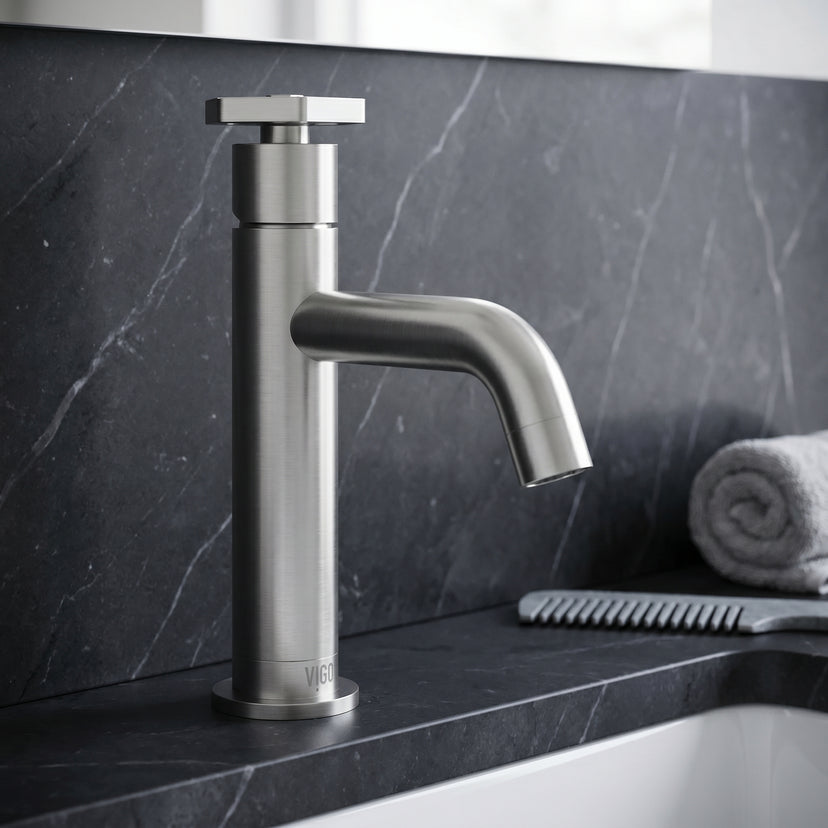 Hart Ruxton Single Hole Bathroom Faucet – Smooth Single-Handle Control