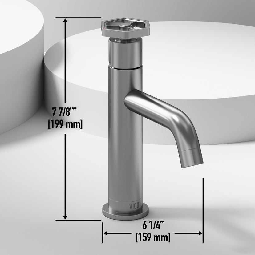 Hart Ruxton Single Hole Bathroom Faucet – Smooth Single-Handle Control