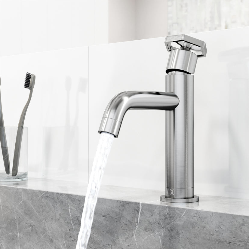 Hart Ruxton Single Hole Bathroom Faucet – Smooth Single-Handle Control
