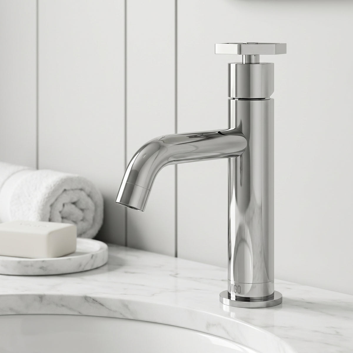 Hart Ruxton Single Hole Bathroom Faucet – Smooth Single-Handle Control
