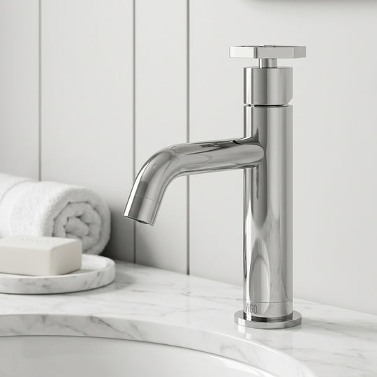 Hart Ruxton Single Hole Bathroom Faucet – Smooth Single-Handle Control