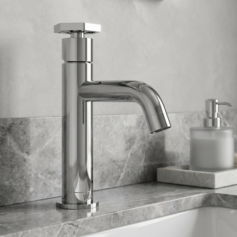Hart Ruxton Single Hole Bathroom Faucet – Smooth Single-Handle Control