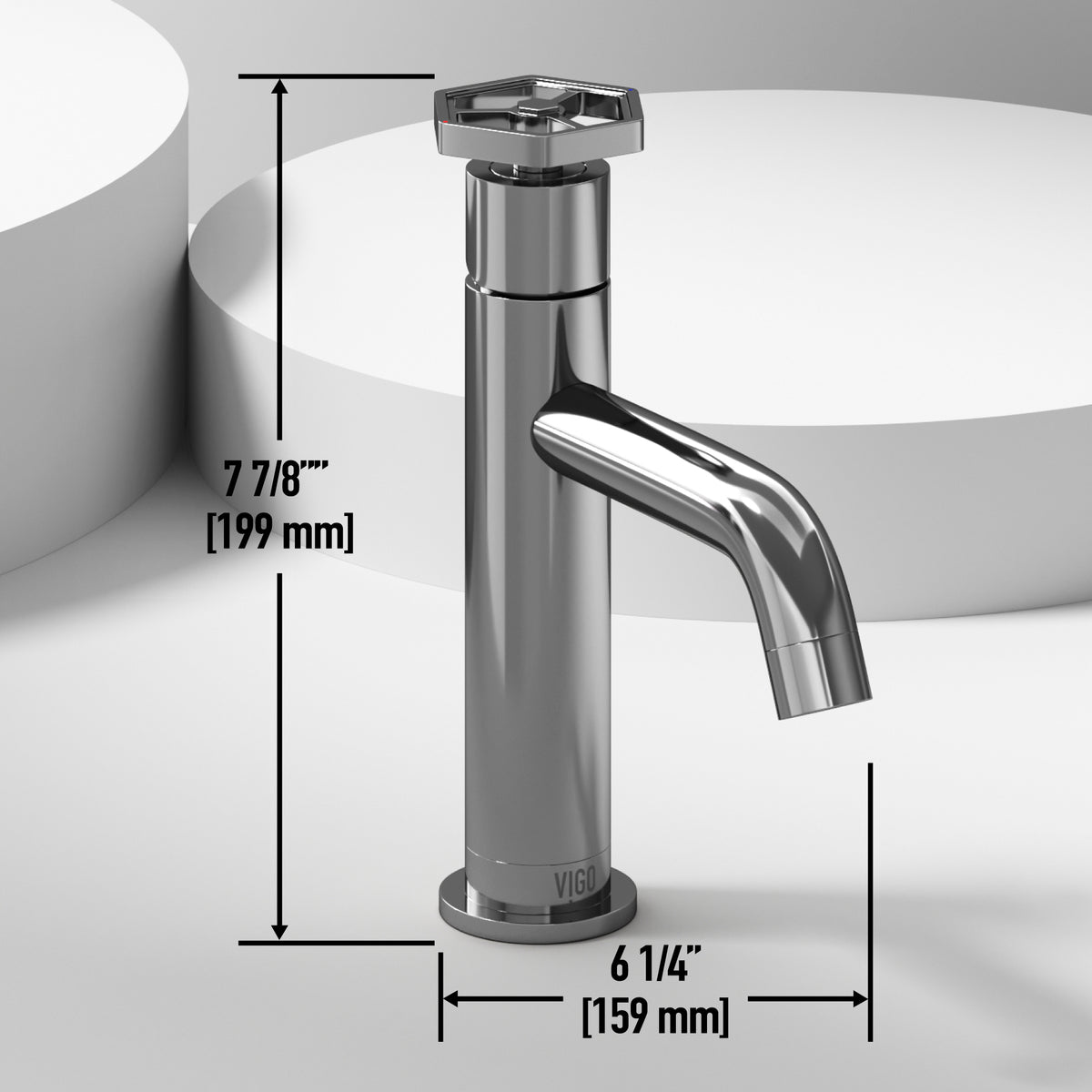 Hart Ruxton Single Hole Bathroom Faucet – Smooth Single-Handle Control