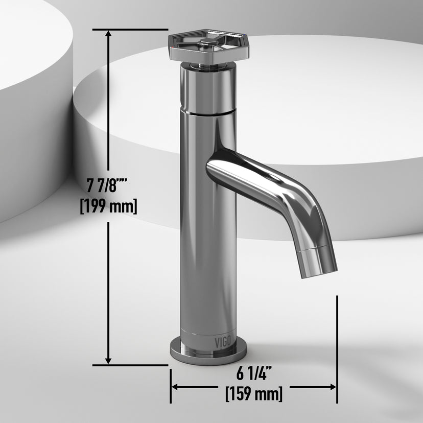 Hart Ruxton Single Hole Bathroom Faucet – Smooth Single-Handle Control