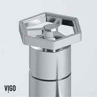Chrome faucet with ceramic disc cartridge and corrosion resistant brass