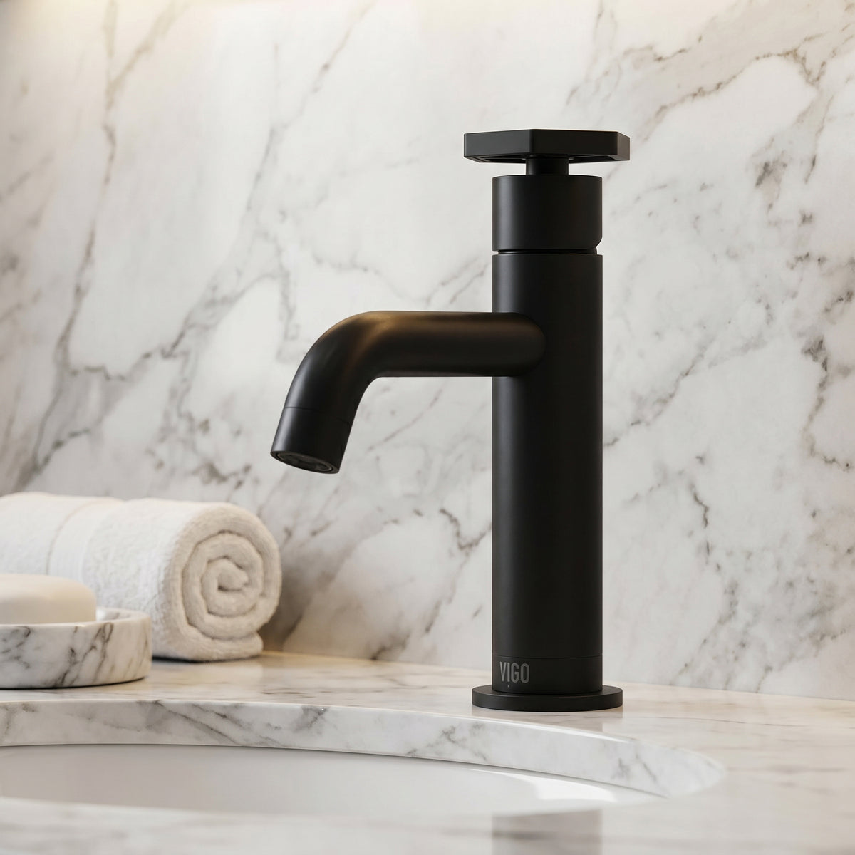 Hart Ruxton Single Hole Bathroom Faucet – Smooth Single-Handle Control