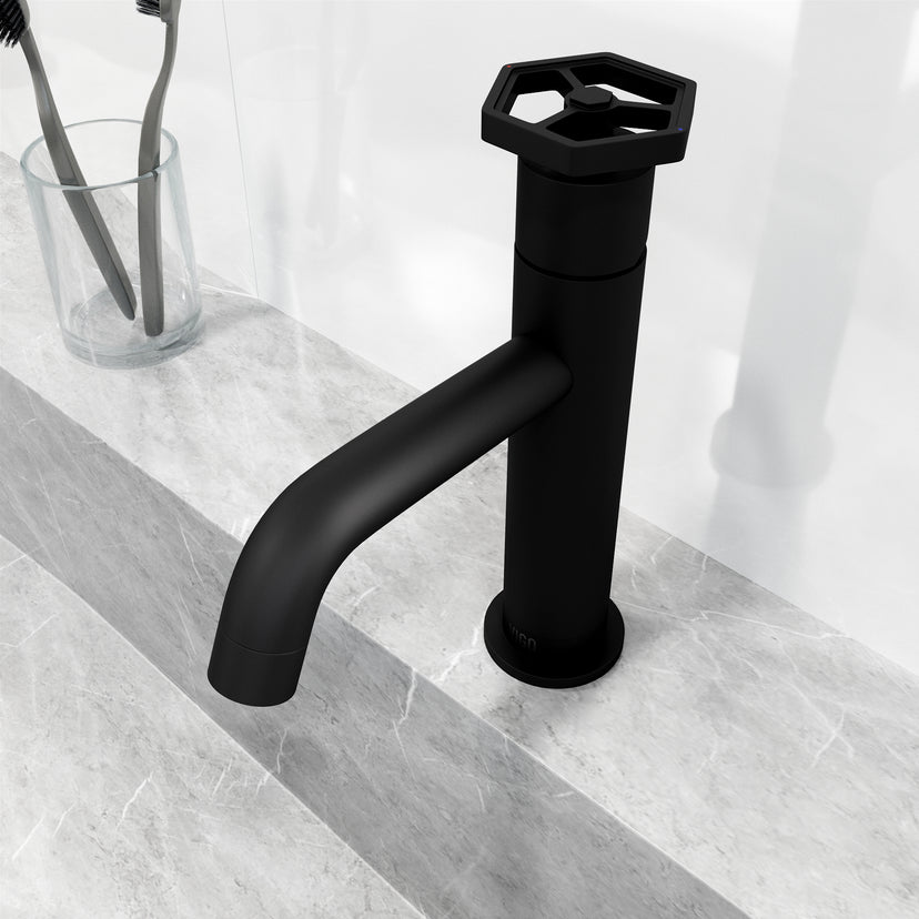 Hart Ruxton Single Hole Bathroom Faucet – Smooth Single-Handle Control