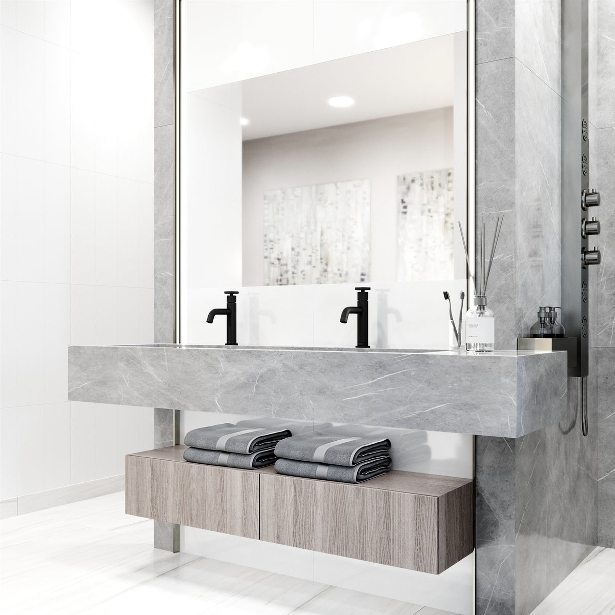 Hart Ruxton Single Hole Bathroom Faucet – Smooth Single-Handle Control