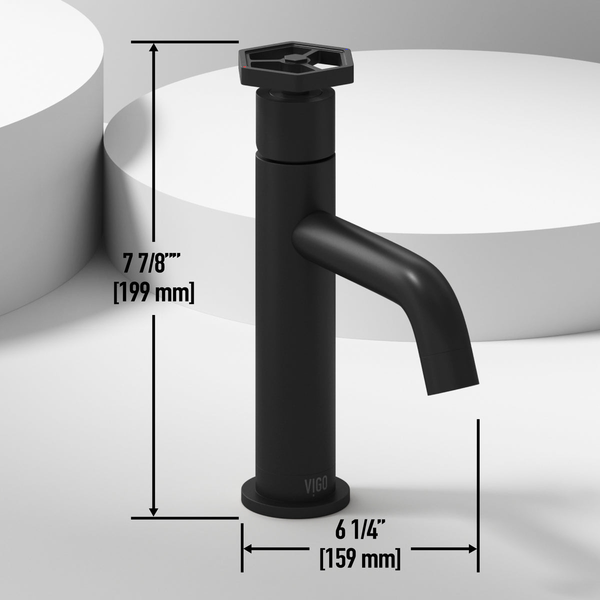 Hart Ruxton Single Hole Bathroom Faucet – Smooth Single-Handle Control