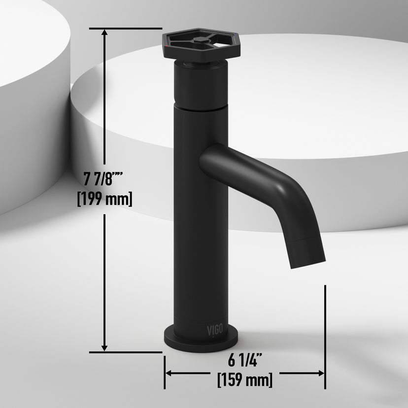 Hart Ruxton Single Hole Bathroom Faucet – Smooth Single-Handle Control