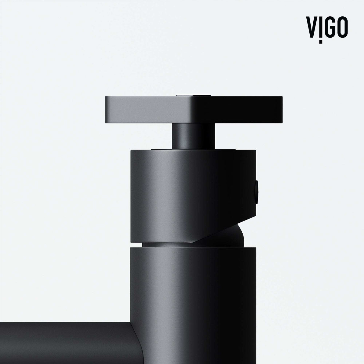 Modern single hole faucet with low flow design and tarnish resistant finish