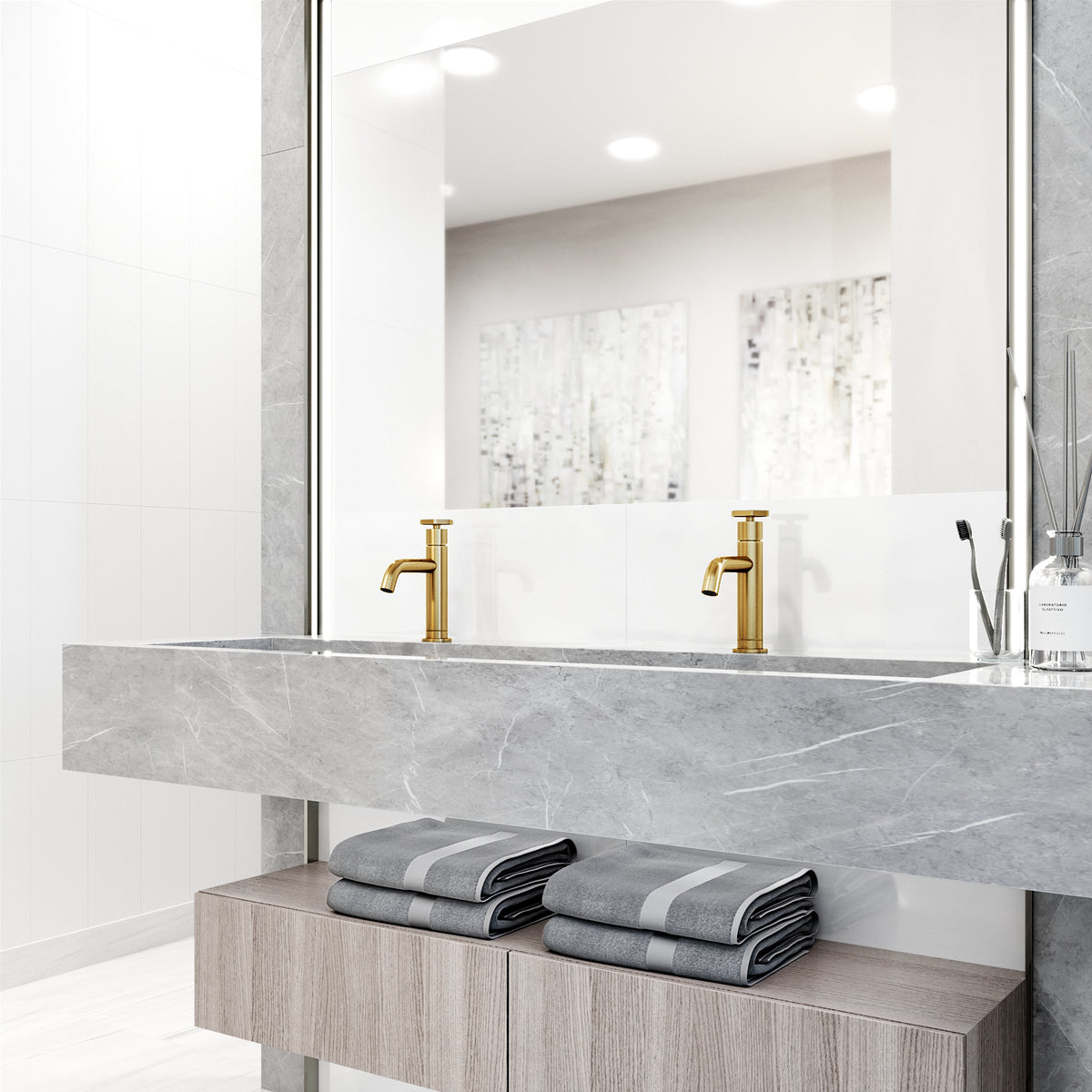 Hart Ruxton Single Hole Bathroom Faucet – Smooth Single-Handle Control