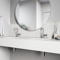 Hart Ruxton Single Hole Bathroom Faucet – Knurled Control Handle Design