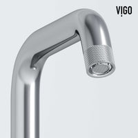 Brass faucet with compression connection and included supply lines