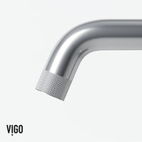 Hart Ruxton Single Hole Bathroom Faucet – Knurled Control Handle Design