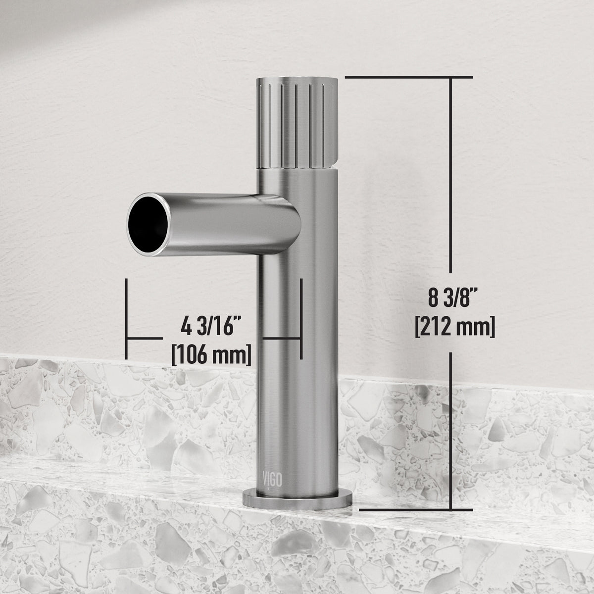Ashford Single Hole Bathroom Faucet