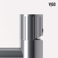 Brass faucet with lever handle and ceramic disk valve in chrome