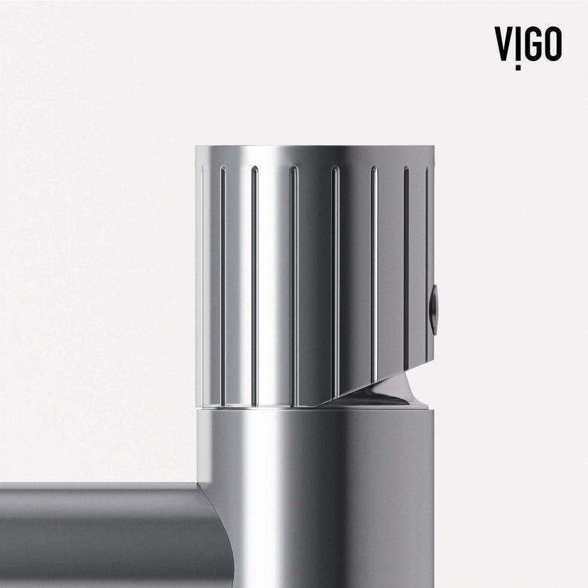 Brass faucet with lever handle and ceramic disk valve in chrome