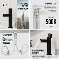 Ashford Single Hole Bathroom Faucet