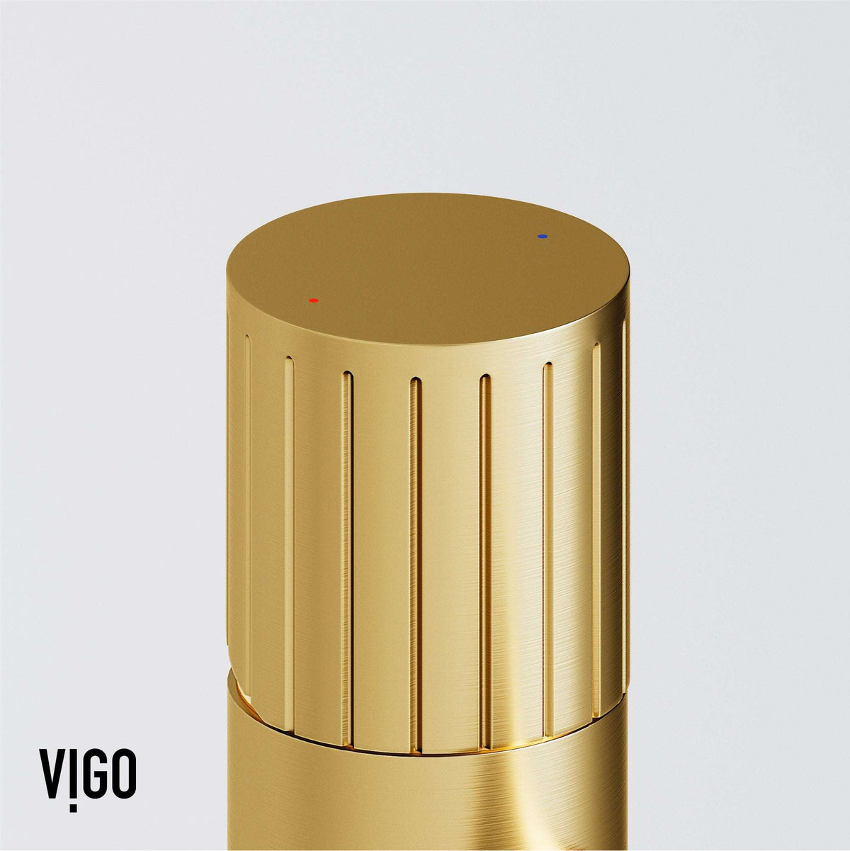 Single hole faucet in matte brushed gold with NPSM thread and included hardware