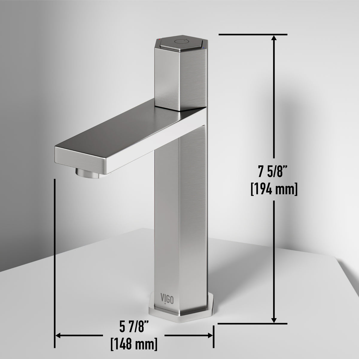 Hart Nova Single Hole Bathroom Faucet
